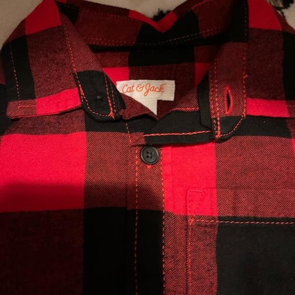 Toddler gender neutral Flannel Long Sleeve size:4t - Picture 4 of 6